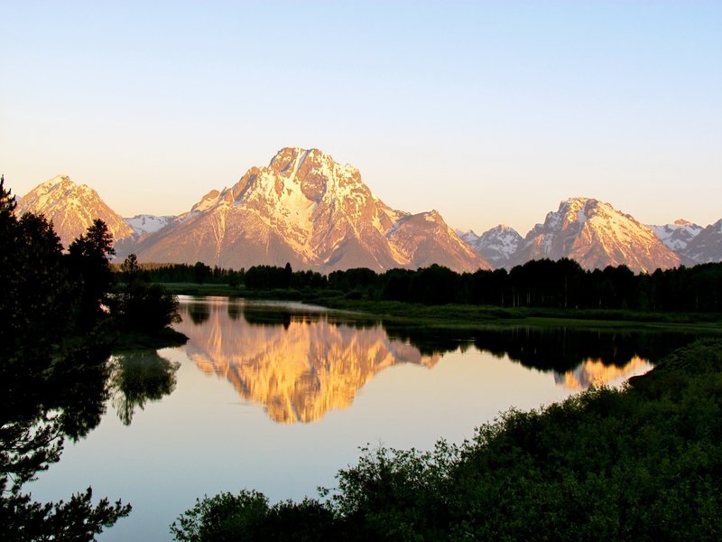 Grand Teton National Park from Oxbow Bend