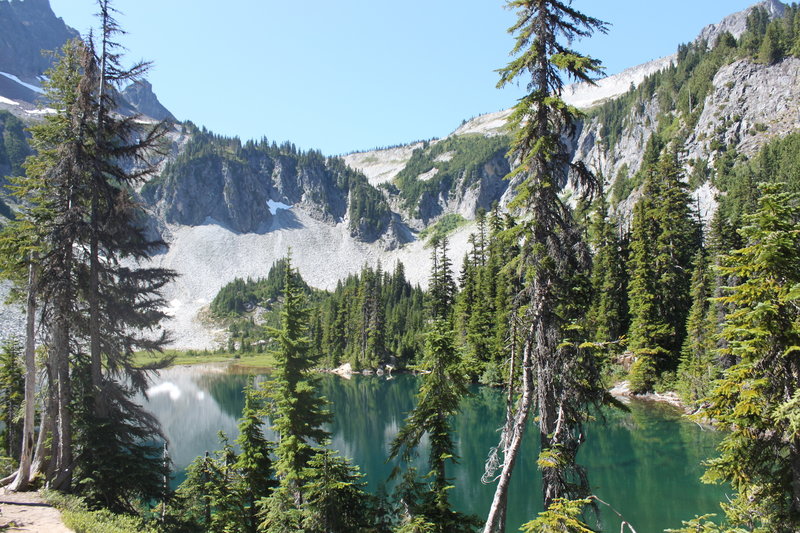 Snow Lake at Mount Rainier National Park