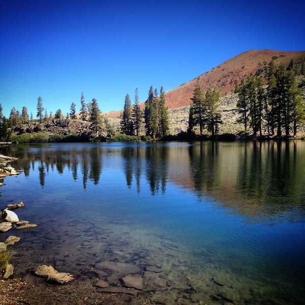 Arrowhead Lake and Back Side of the Sherwin Range