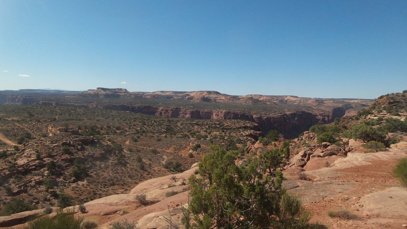 Behind the Rocks Ultra aid station view!