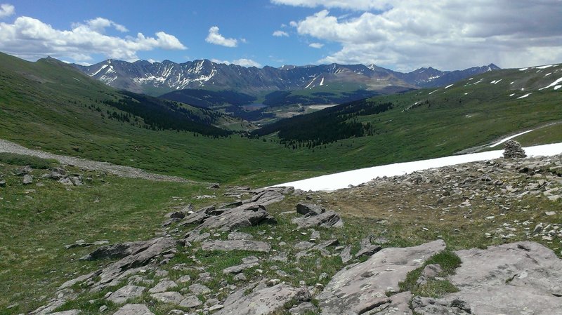 Looking South from Searle Pass