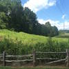 View of the Georgia Power Easement from the southern entrance of the park.