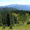 Ridge, before dropping to Happy Lake