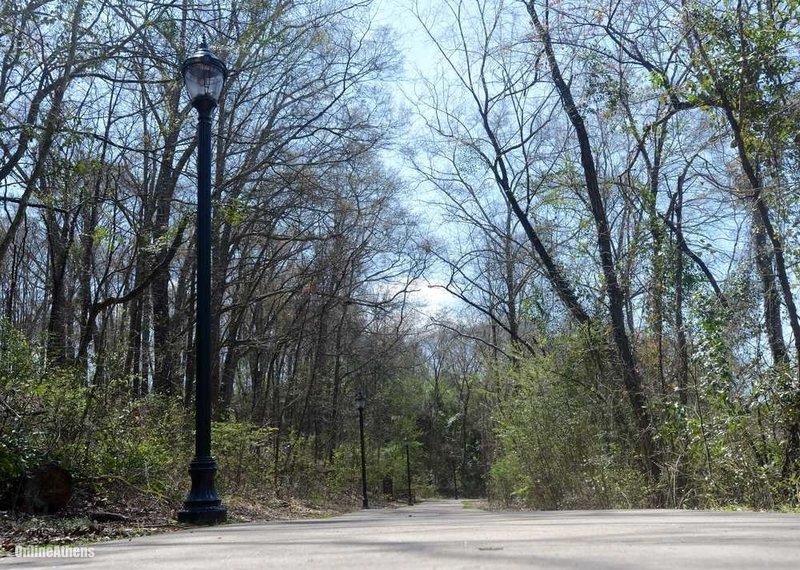 The North Oconee Greenway near Dudley Park