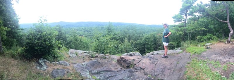 Overlook on Pine Mountain late August 2015