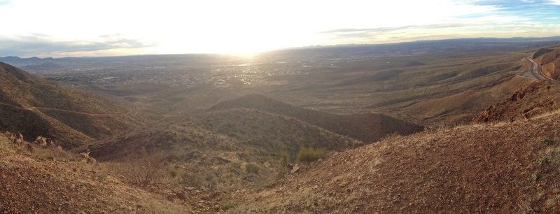 Transmountain Summit and Far West Texas.