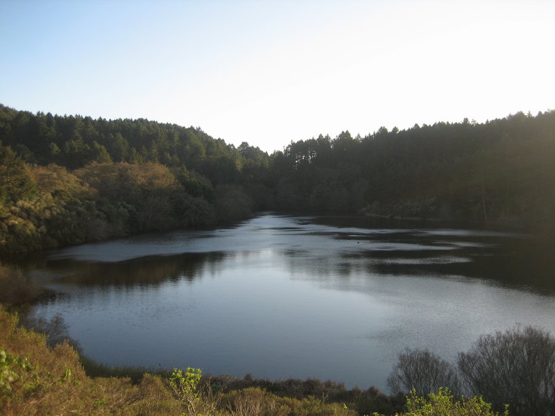 Bass Lake at Dusk