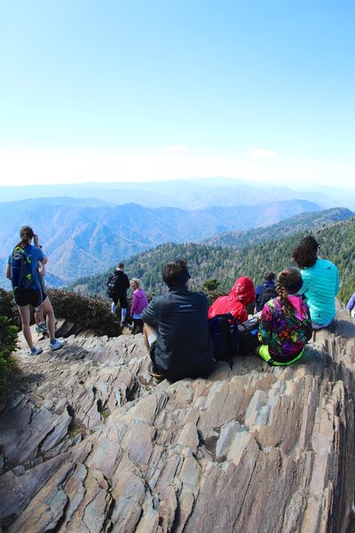 Sightseeing from Le Conte.