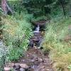 One of the seasonal streams along this route