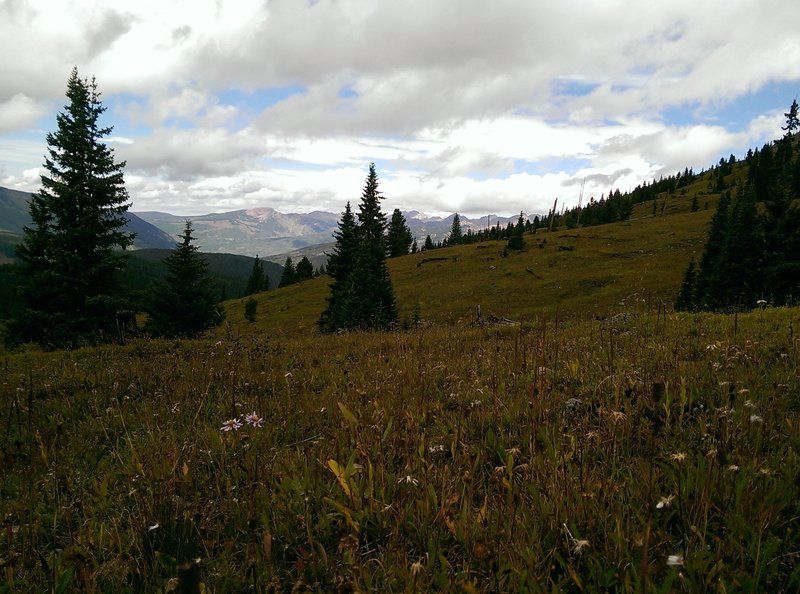 Great views of the Gore Range.