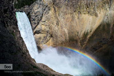Falls of the Yellowstone.