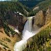 Lower Falls of the Yellowstone.