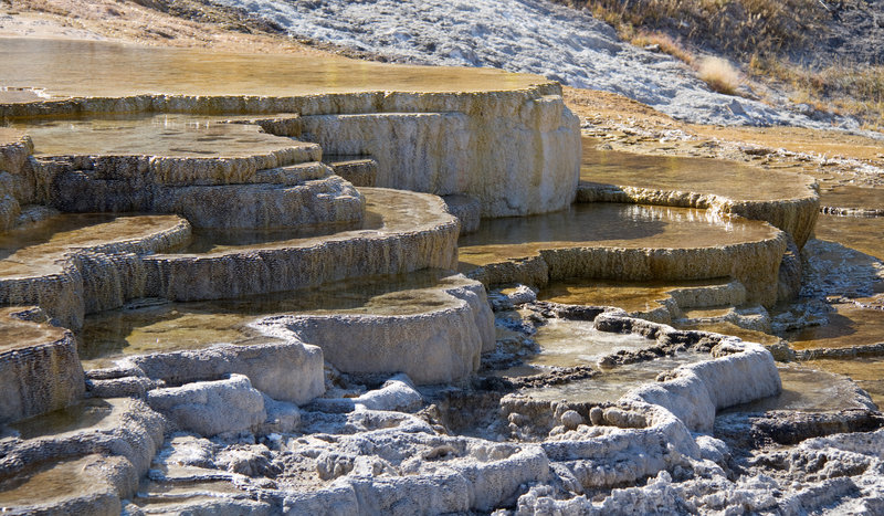 Mammoth Hot Springs.