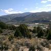 Views of Edwards and Arrowhead ski area across the valley.