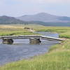 Pelican Valley Trail's old bridge.