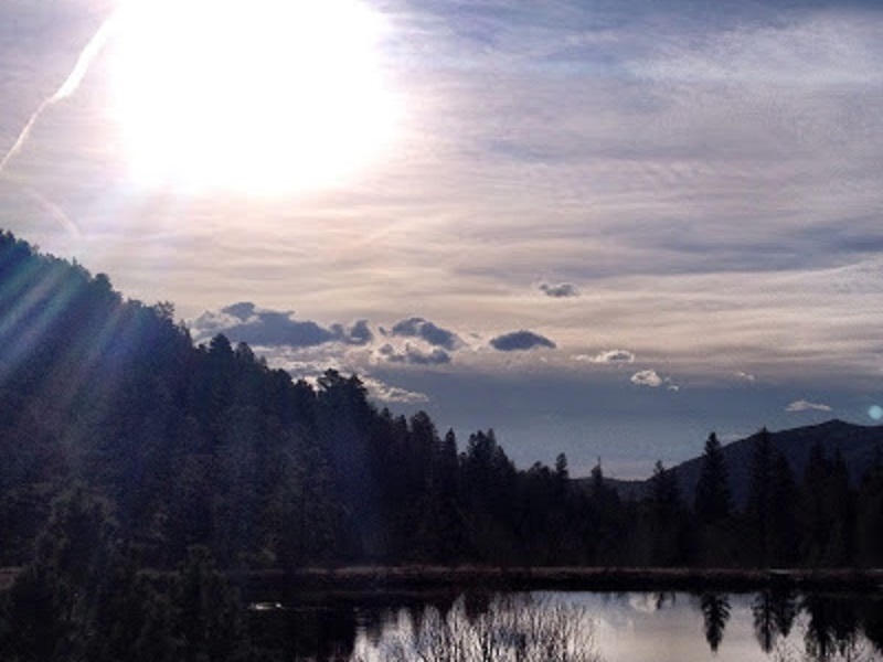 Sunrise over Golden Gate State Park.