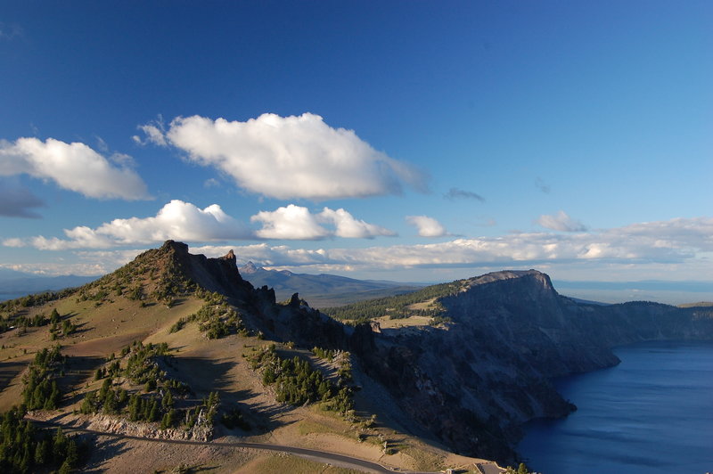 Hillman Peak and Crater Lake