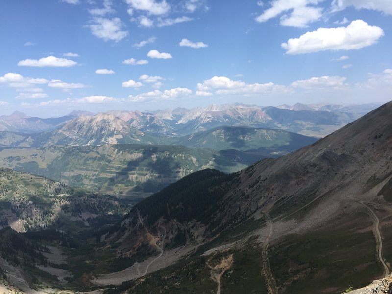 Scarp Ridge Trail Hiking Trail, Crested Butte, Colorado