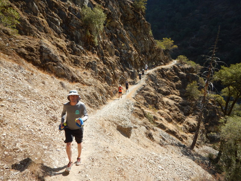 A hot climb up the Rogue River Trail