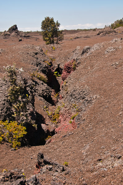 Mauna Ulu fissure.