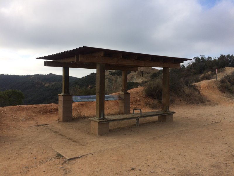 Rest  area at the hub.  Amazing views there!