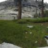 Taking a break at Royal Arch Lake.