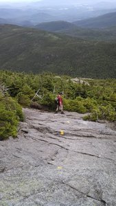 Even if you feel like Dorothy, follow the yellow blazes!