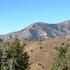 A view of Mount Beirdneau (far right) and the surrounding area in Logan Canyon.