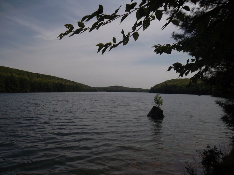 View of Long Pine Reservoir