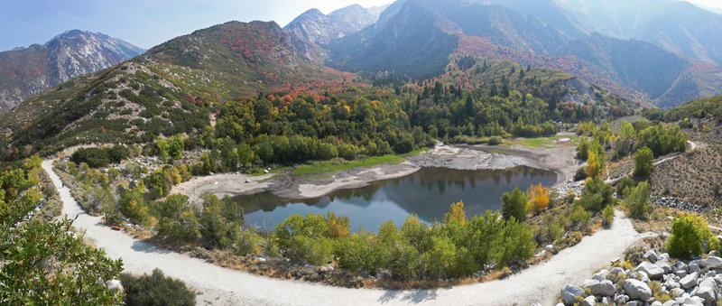 Lower Bell Canyon Reservoir.