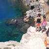 Awesome swimming hole at the base of Cleetwood Trail.