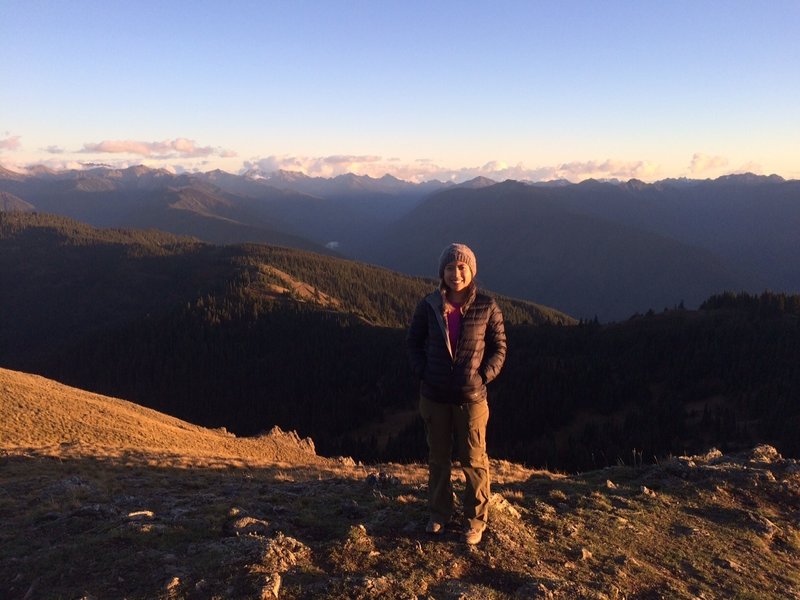 Hiked Hurricane Hill on my first visit to Olympic National Park!