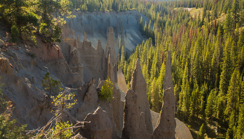 The Pinnacles of Crater Lake