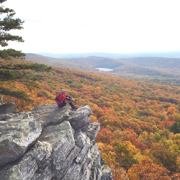 The overlook at Annapolis Rock.