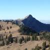 Another view of Cherry Peak and the ridge above White Pine Canyon, this time from Pika Peak.