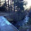 One of the many stream crossings. This one was easier than others...