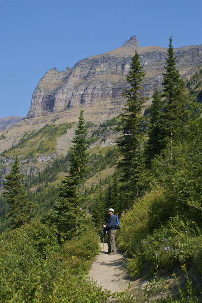 On the Highline Trail.