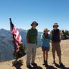 A few of us on Baden-Powell summit.