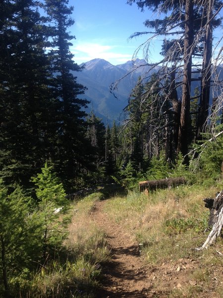 Well-maintained trail to the valley.