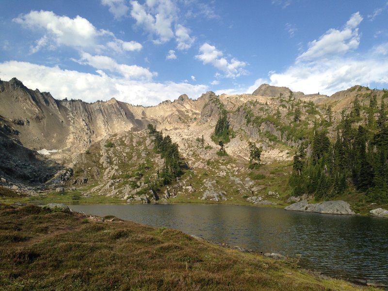 View of the lake