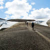 At the start of the Laugavegur Route.