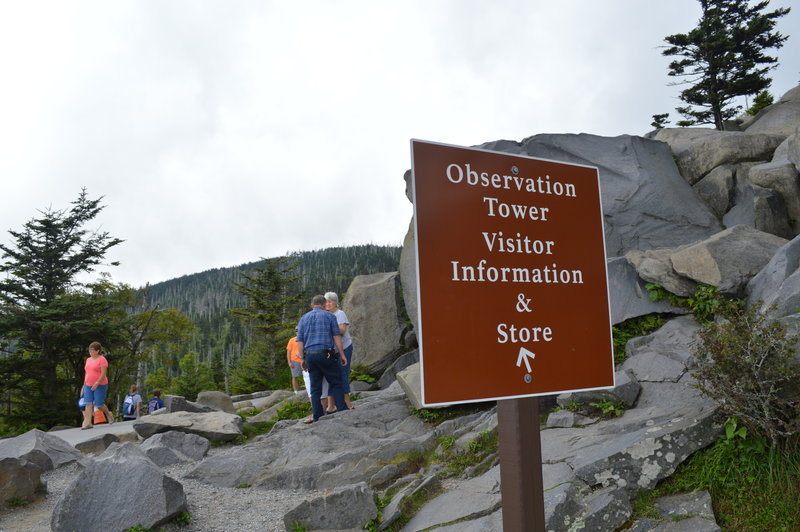 Even if you are unable to hike the trail, you'll enjoy the views at the base.