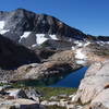 You'll have to cross Ottoway Tarn if you want to finish the Red Peak Pass Trail.