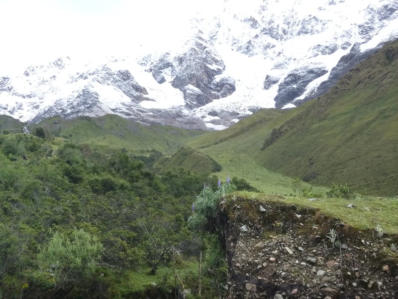 Spectacular views the whole way along the Salkantay Trek.