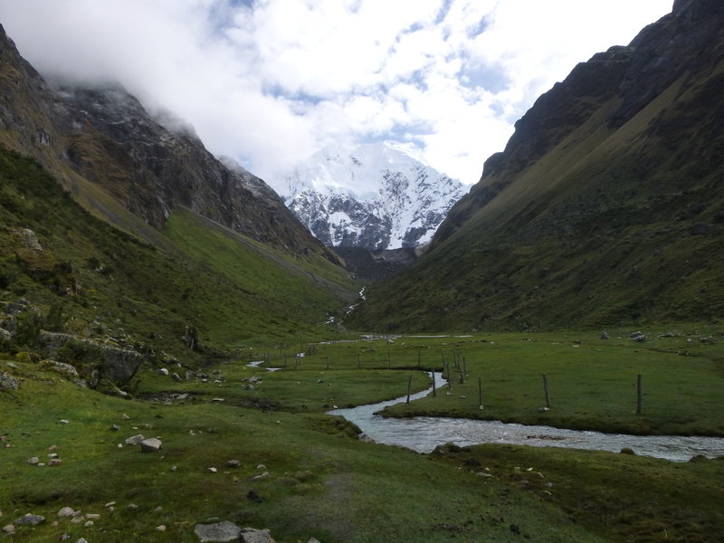 Constant views of the mountains ahead - every bend brings a new spectacular view.