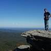 The awesome panoramic view from Tablerock Mountain.