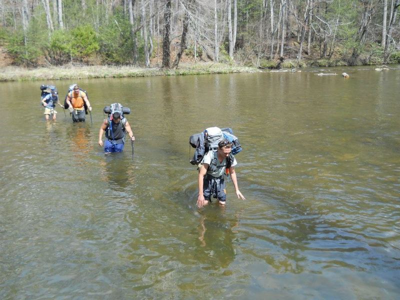 The occasional river crossing is necessary - be sure to bring trekking poles and a waterproof bag!