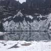 Reflection off of Bluebird Lake.