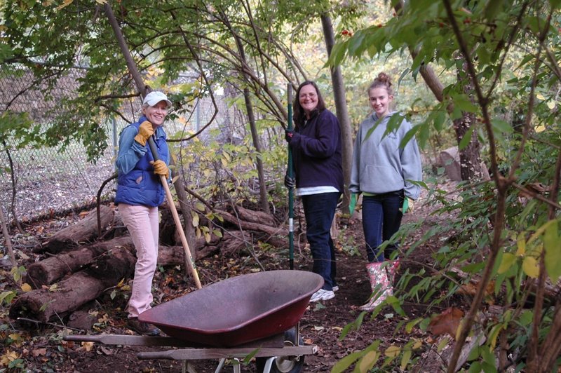 Trail hardening on Cadet Trail.