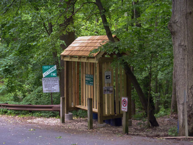 Cadet trailhead on Brower Road